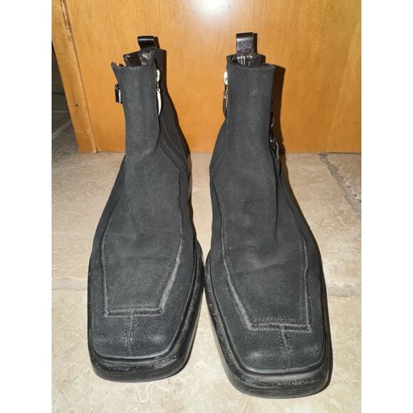 Cesare Paciotti Mens Chelsea Style Black Suede Boots - Size 6 main image 4